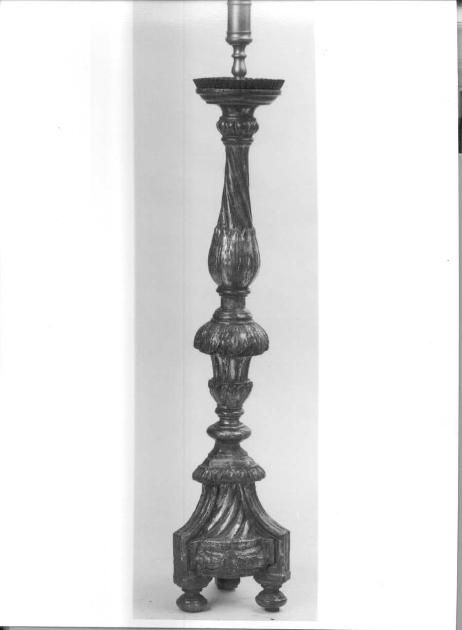 candelabro, serie - ambito ligure (seconda metà sec. XVII)