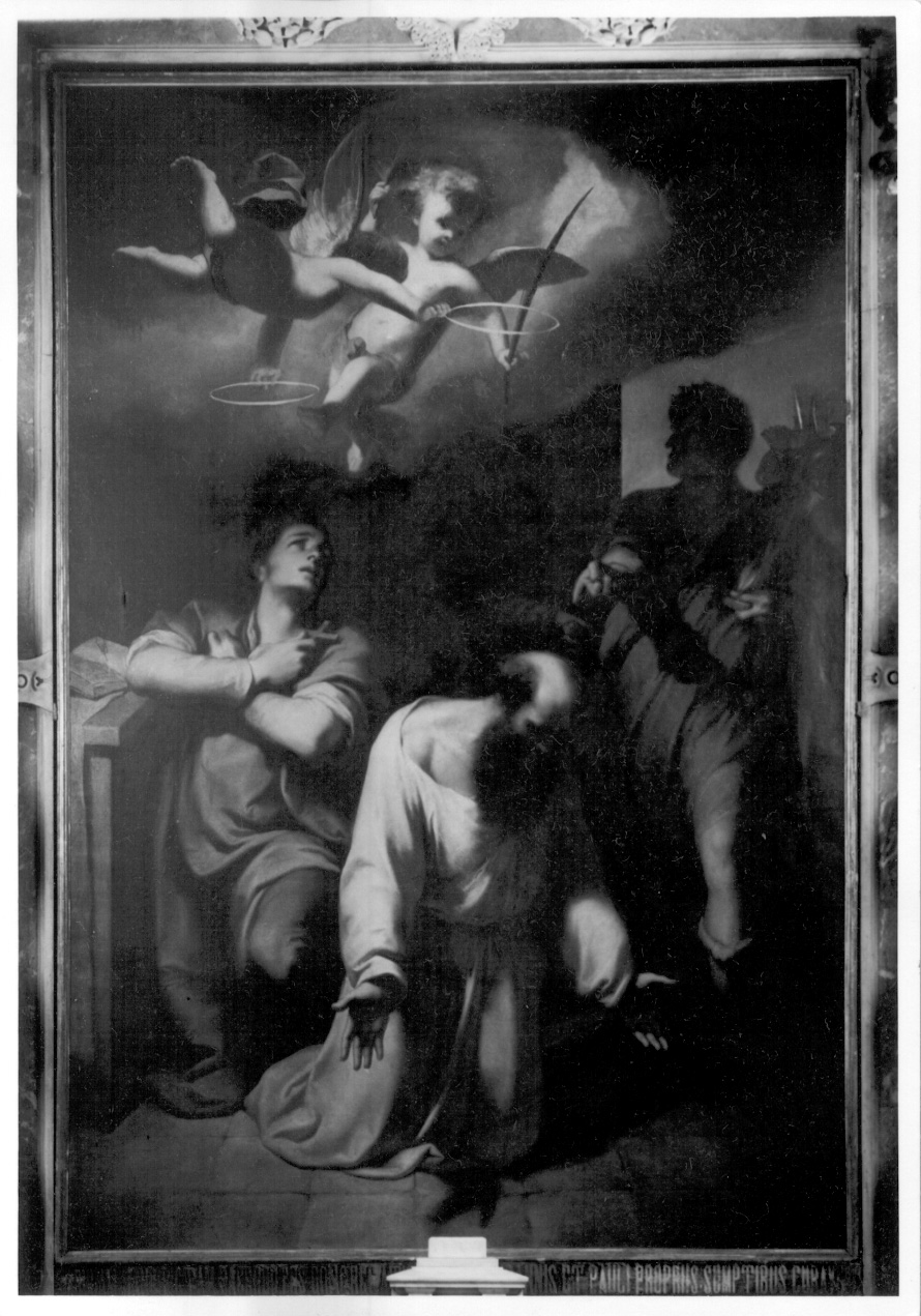 martirio di San Giovanni e di San Paolo (dipinto, opera isolata) di Gandolfi Francesco (terzo quarto sec. XIX)