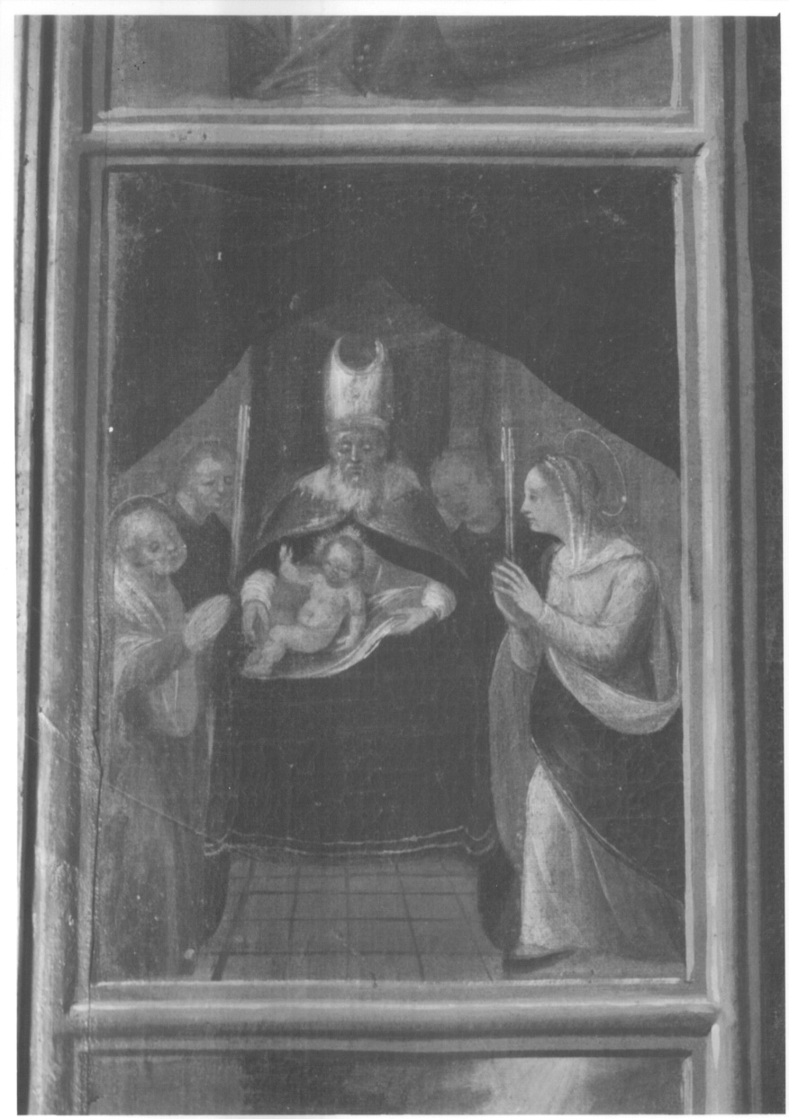 presentazione di Gesù al tempio (dipinto, elemento d'insieme) di Caccia Guglielmo detto Moncalvo (bottega) (primo quarto sec. XVII)