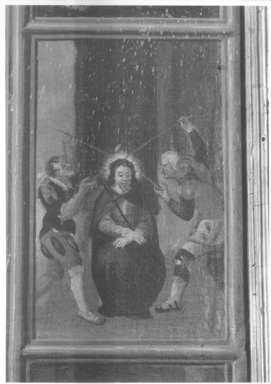 incoronazione di spine (dipinto, elemento d'insieme) di Caccia Guglielmo detto Moncalvo (bottega) (primo quarto sec. XVII)