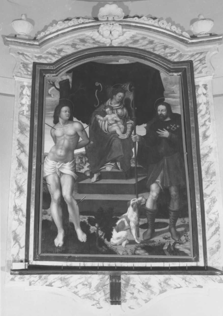 cornice di dipinto, opera isolata - ambito piemontese (secc. XVII/ XVIII)
