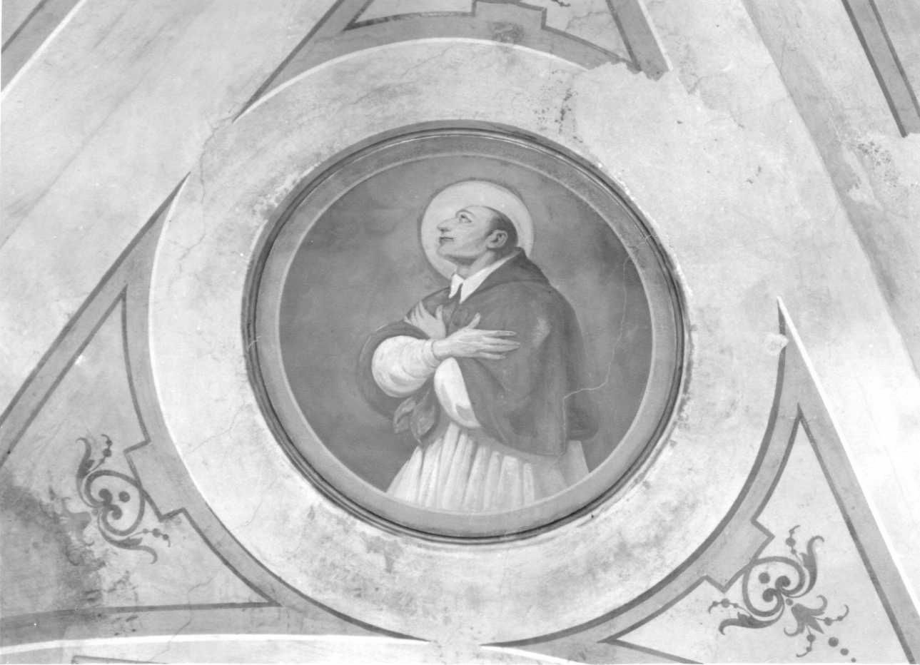San Carlo Borromeo (dipinto, elemento d'insieme) di Mietta Pietro (secondo quarto sec. XX)