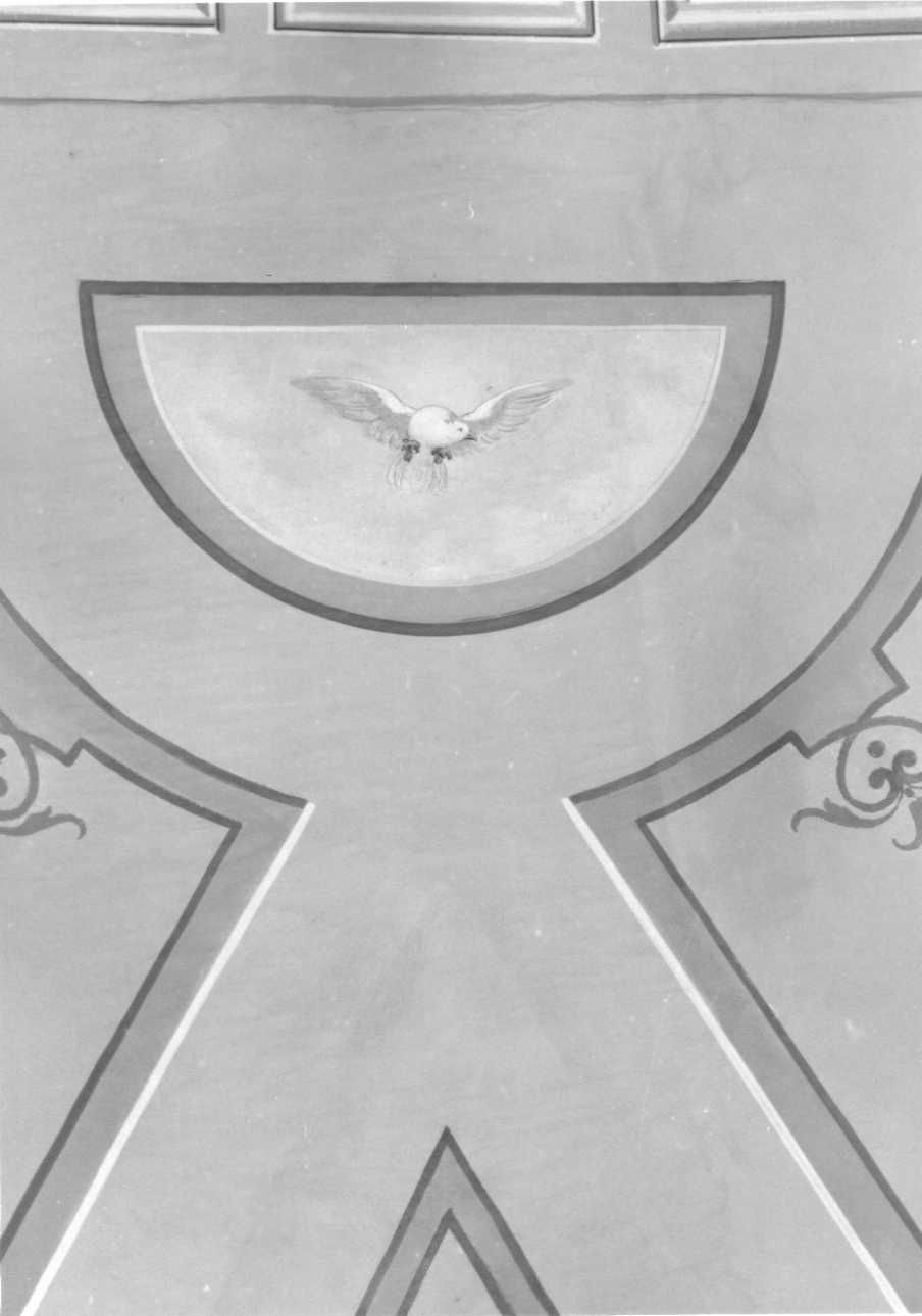 colomba dello Spirito Santo (dipinto, elemento d'insieme) di Mietta Pietro (secondo quarto sec. XX)