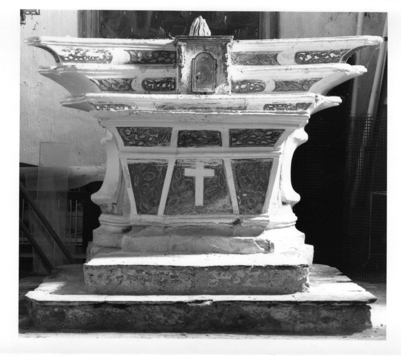 altare maggiore, opera isolata - bottega ligure (seconda metà sec. XIX)