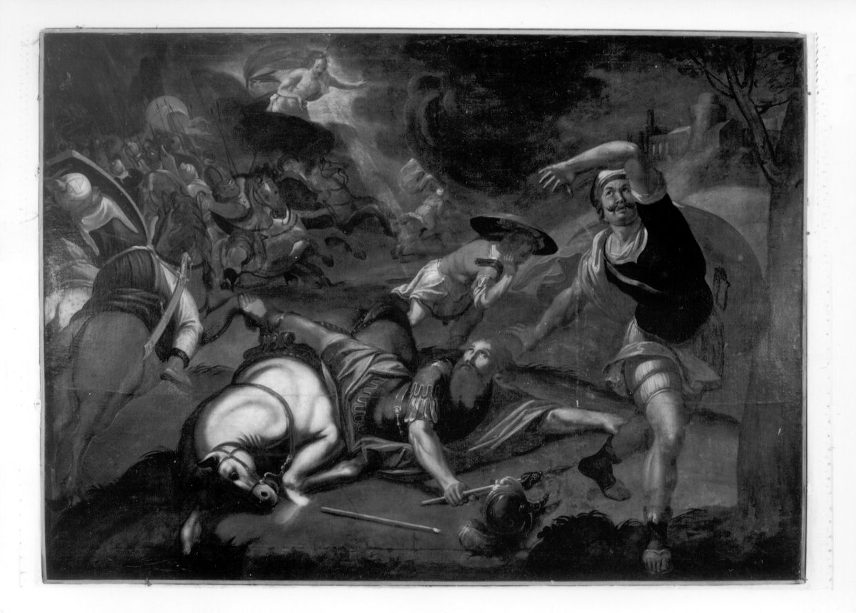 CONVERSIONE DI SAN PAOLO (dipinto, opera isolata) di Carlone Giovanni Battista (scuola) (seconda metà sec. XVII)