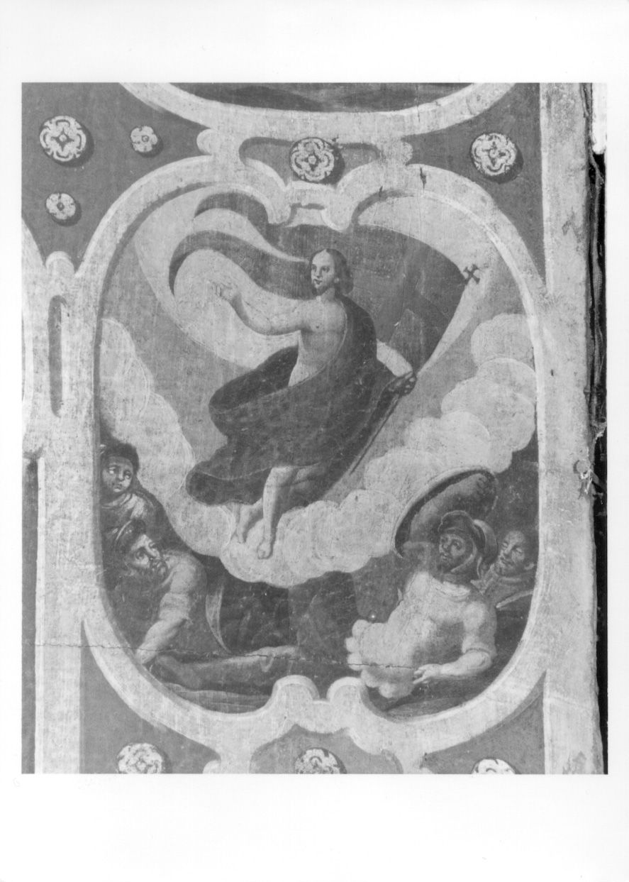 CRISTO RISORTO (dipinto, elemento d'insieme) di Steuchus Agostino (secondo quarto sec. XVII)
