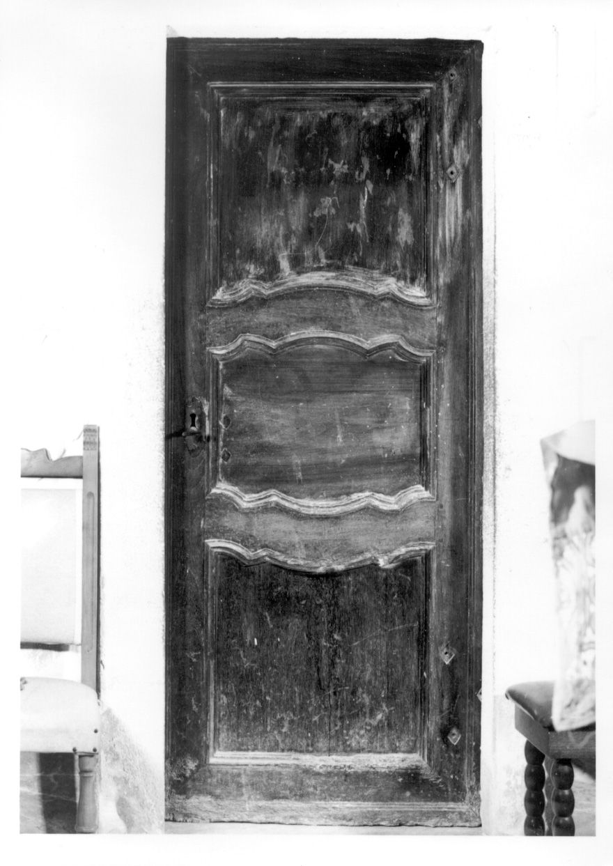 porta, opera isolata - bottega piemontese (prima metà sec. XVIII)