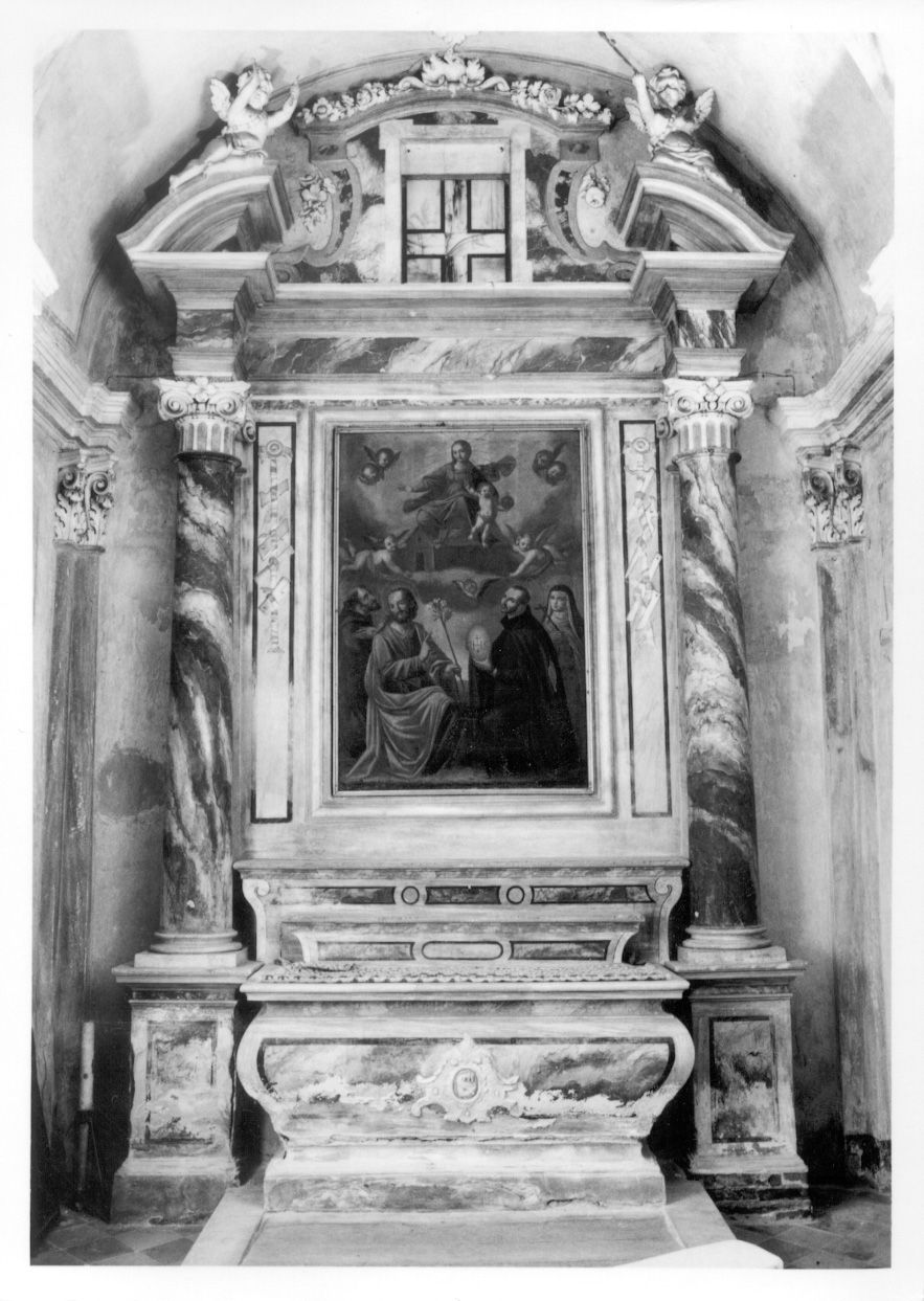 Putti (altare, opera isolata) di Adami, Scala (terzo quarto sec. XIX)