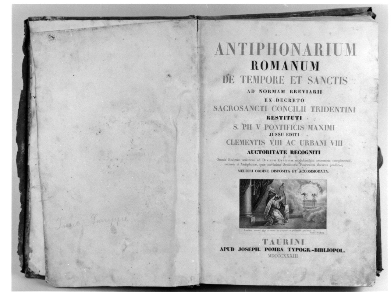coperta di libro liturgico, opera isolata di Mosca Moro Luigi Alessandro - bottega torinese (secondo quarto sec. XIX)