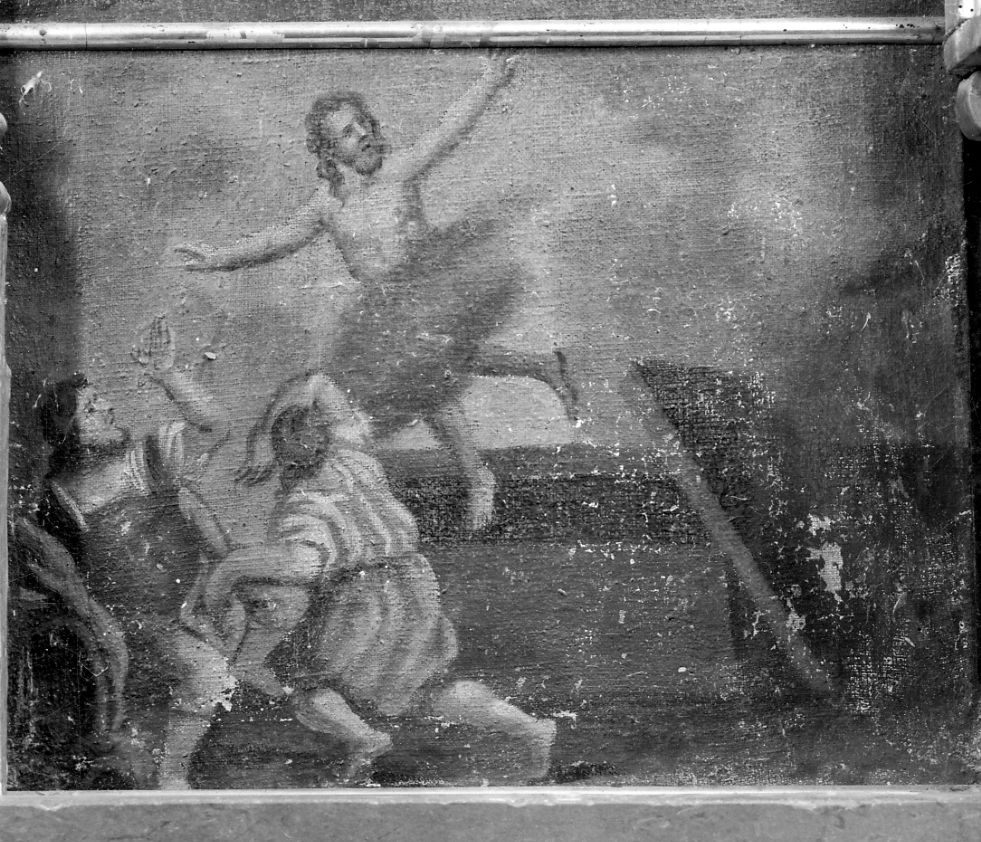 RESURREZIONE DI CRISTO (dipinto, elemento d'insieme) - ambito piemontese (seconda metà sec. XVIII)