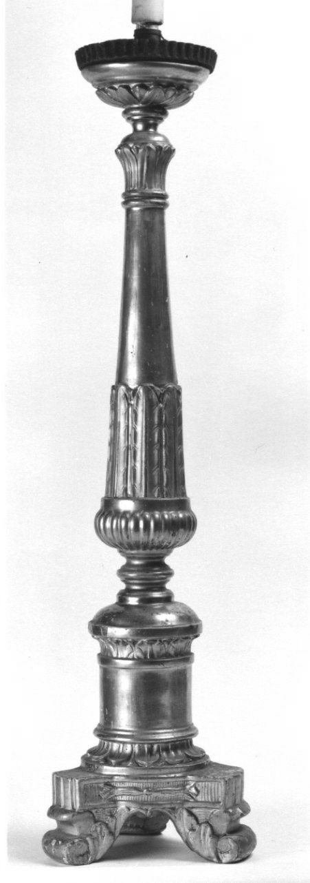 candelabro, serie - ambito piemontese (primo quarto sec. XIX)