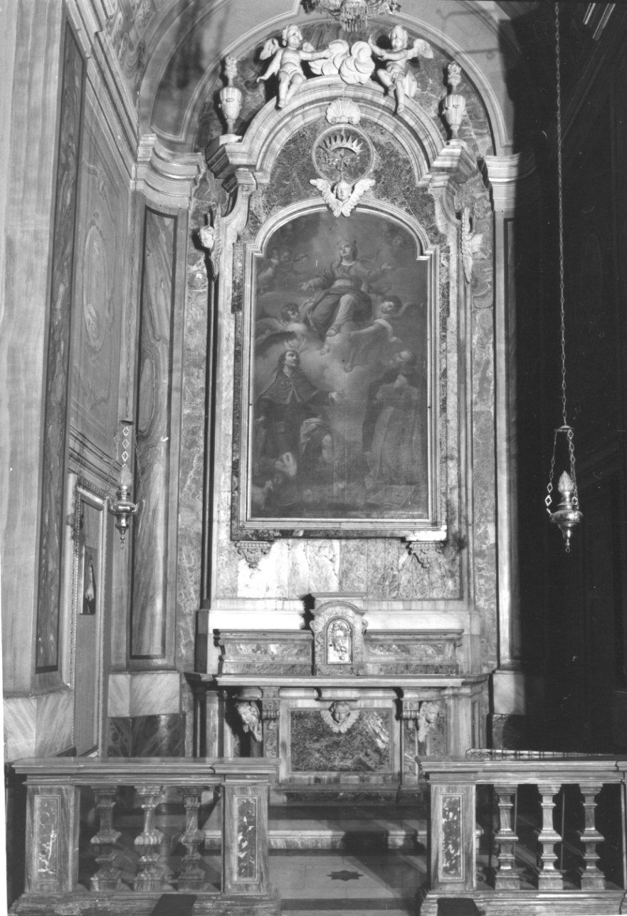 altare, opera isolata - ambito Italia settentrionale, ambito piemontese (ultimo quarto sec. XVIII)