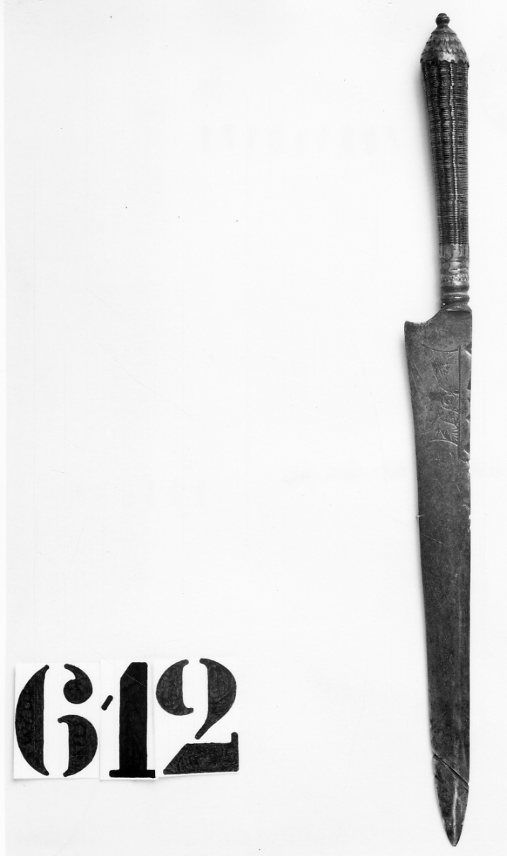 coltello, opera isolata - ambito italiano (sec. XVIII)
