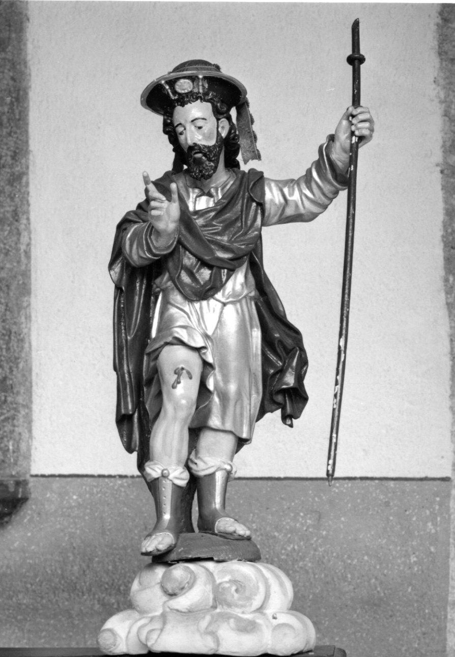 San Rocco (statua, opera isolata) - bottega svizzera (sec. XVII)