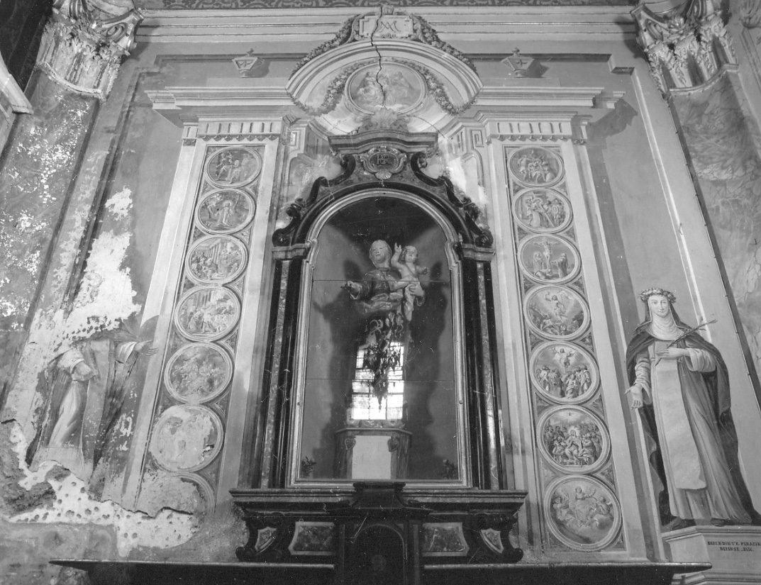 misteri del rosario (dipinto, serie) di Peracino Defendente (primo quarto sec. XIX)