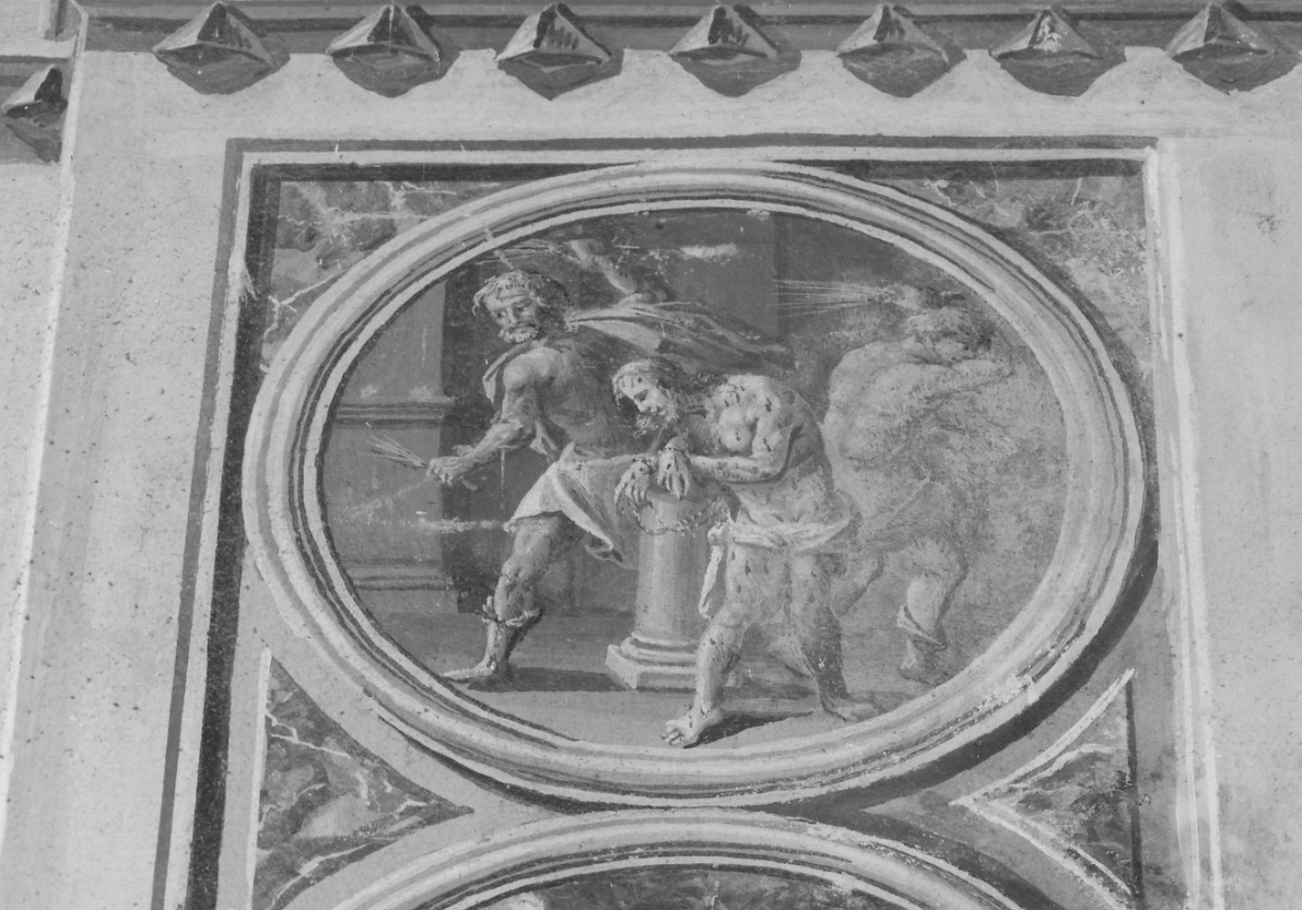 flagellazione di Cristo (dipinto) di Peracino Defendente (primo quarto sec. XIX)