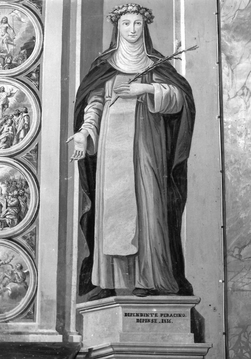 Santa Caterina da Siena (dipinto) di Peracino Defendente (primo quarto sec. XIX)