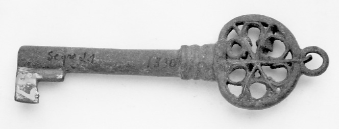 chiave, opera isolata - ambito Italia settentrionale (secc. XVI/ XVII)
