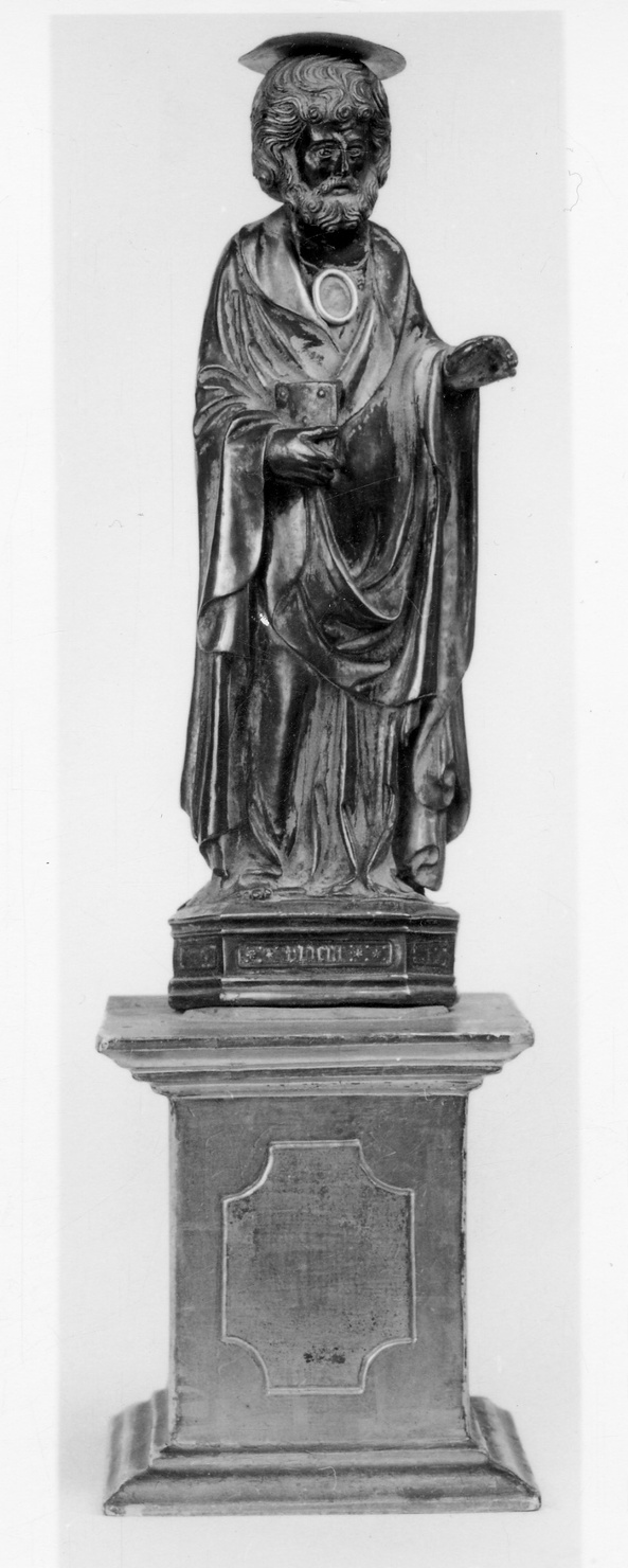 San Taddeo (reliquiario - a statuetta, opera isolata) - bottega lombarda (metà sec. XV)