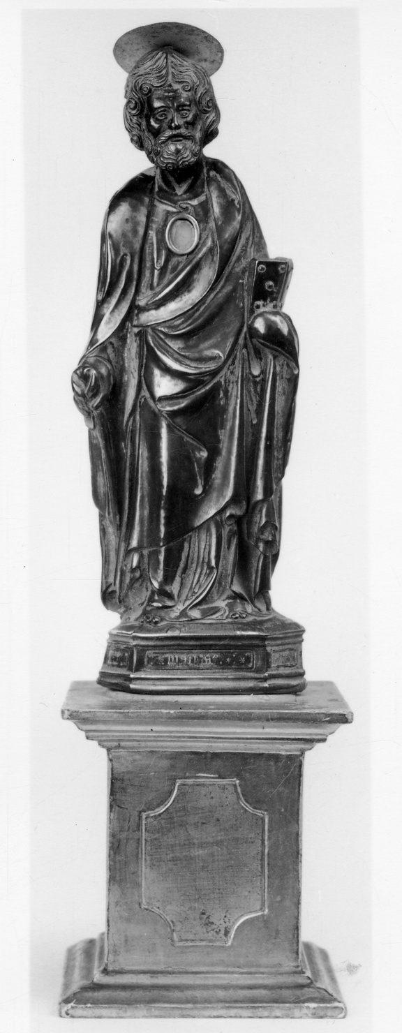 San Mattia (reliquiario - a statuetta, opera isolata) - bottega lombarda (metà sec. XV)