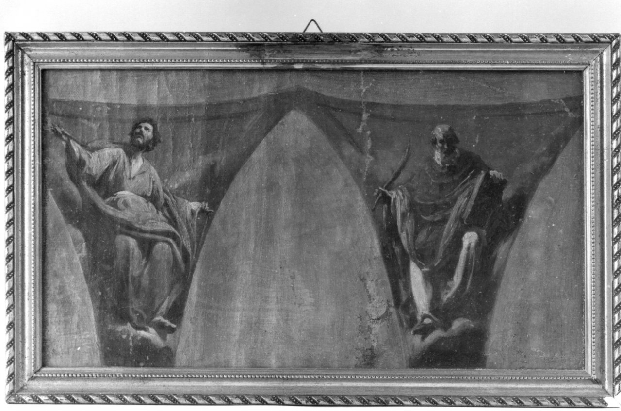 Santi vescovi (dipinto, opera isolata) di Grandi Francesco (ultimo quarto sec. XIX)