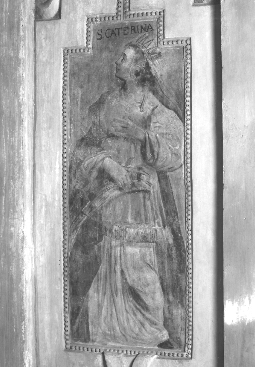 Santa Caterina d'Alessandria (dipinto, opera isolata) - ambito biellese (seconda metà sec. XVII)
