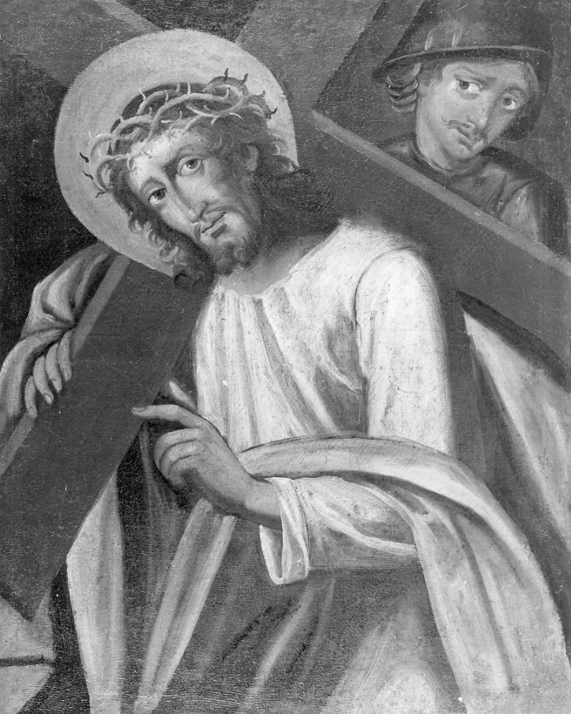 Cristo portacroce (dipinto, opera isolata) - ambito della Valsesia (seconda metà sec. XVIII)