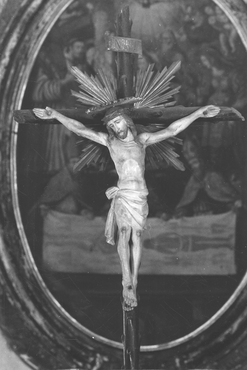 Cristo crocifisso (crocifisso) - bottega piemontese (secondo quarto sec. XVI)