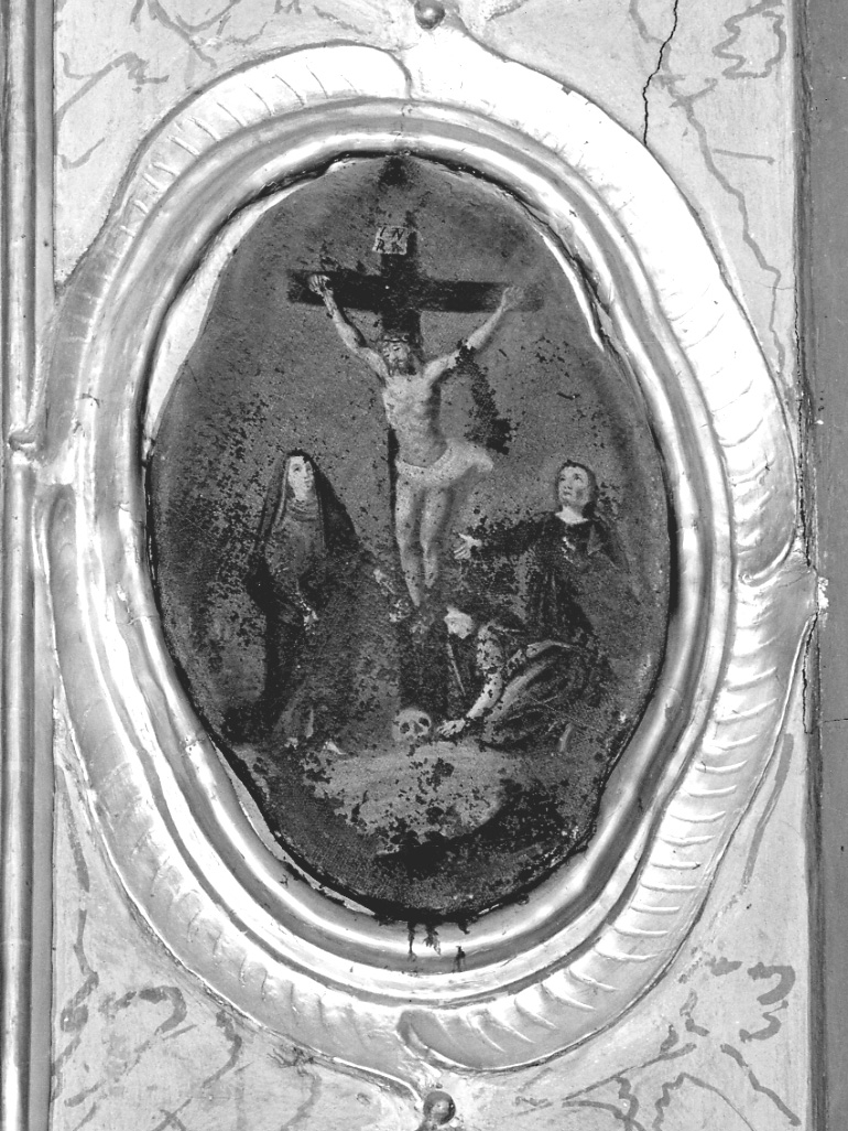 crocifissione di Cristo (dipinto) - ambito piemontese (seconda metà sec. XVIII)