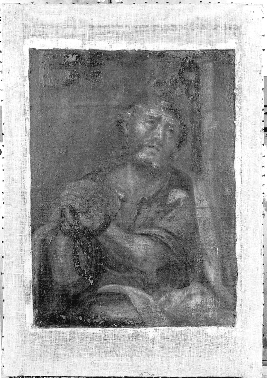 San Pietro in carcere (dipinto, opera isolata) - ambito della Valsesia (sec. XVII)