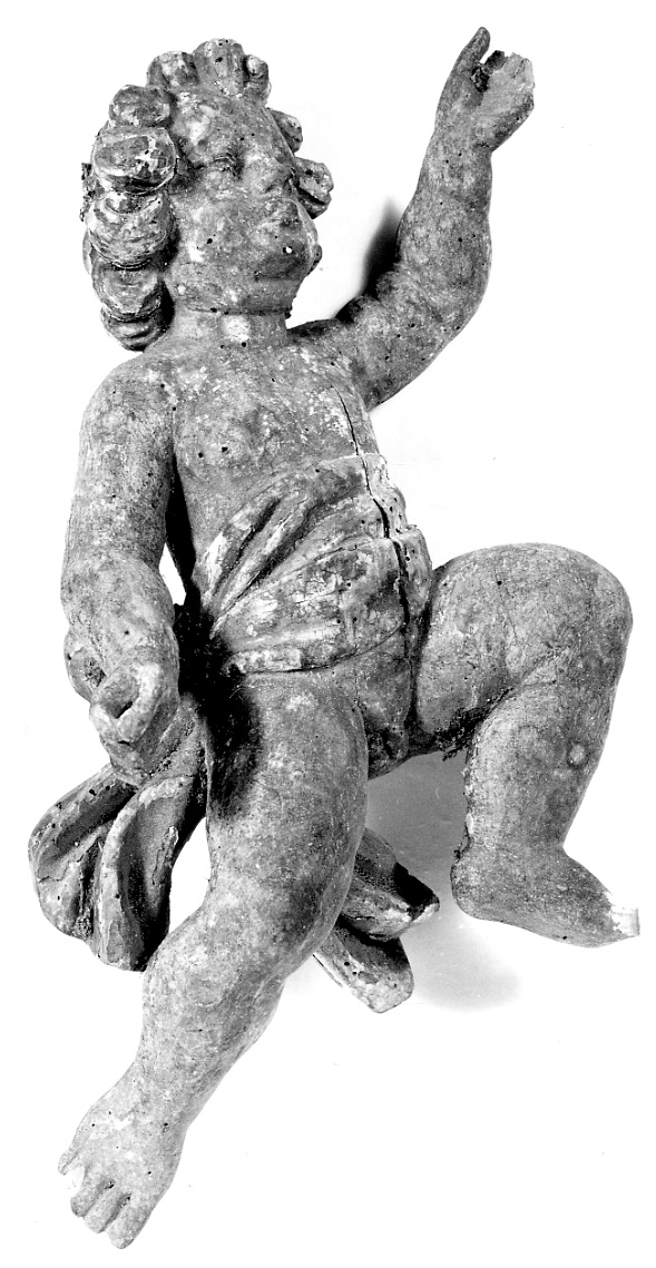putto (scultura, elemento d'insieme) - ambito della Valsesia (seconda metà sec. XVII)