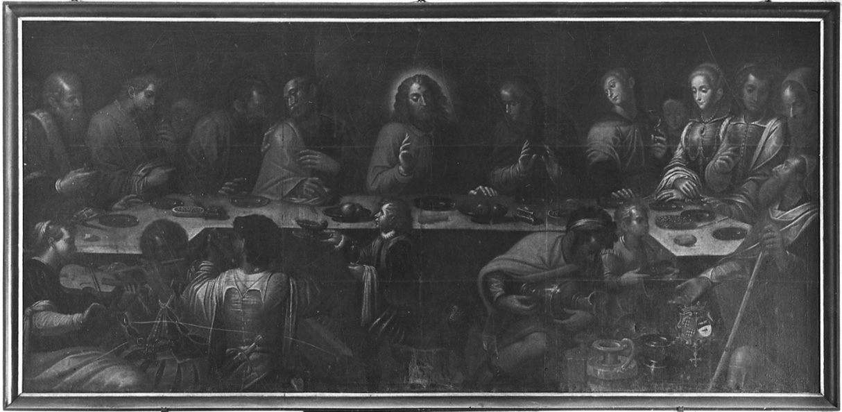 nozze di Cana (dipinto, opera isolata) - ambito piemontese (sec. XVII)