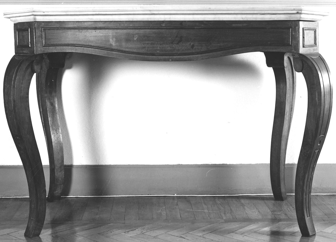 tavolo, opera isolata - manifattura fiorentina (ultimo quarto sec. XIX)
