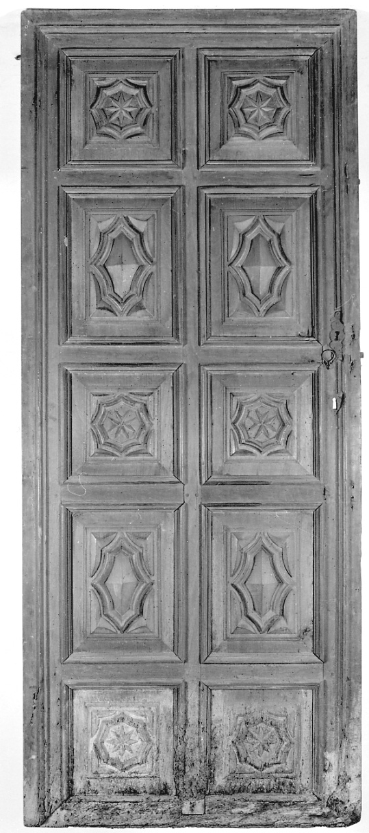 porta, opera isolata - manifattura piemontese (prima metà sec. XVIII)