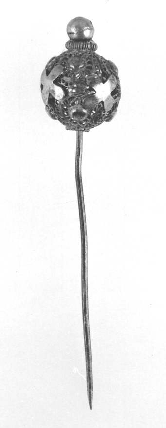 gioiello da acconciatura, opera isolata - manifattura vercellese (prima metà sec. XIX)
