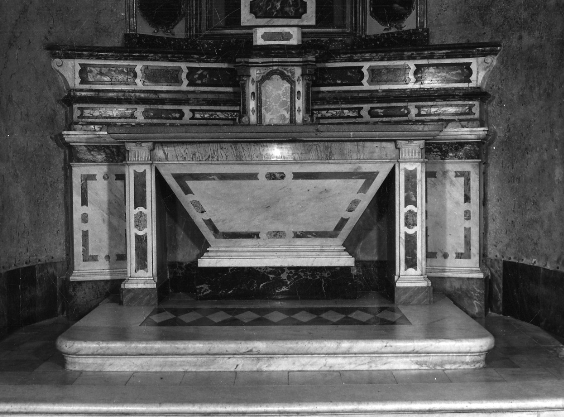 altare, opera isolata - ambito lombardo-piemontese (terzo quarto, fine sec. XVII, sec. XIX)