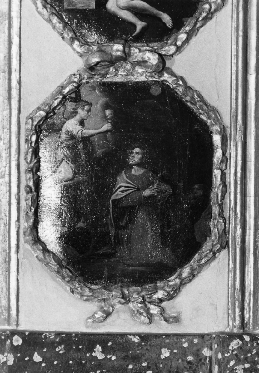 orazione di Cristo nell'orto di Getsemani (dipinto, elemento d'insieme) di Monevi Giovanni (terzo quarto sec. XVII)