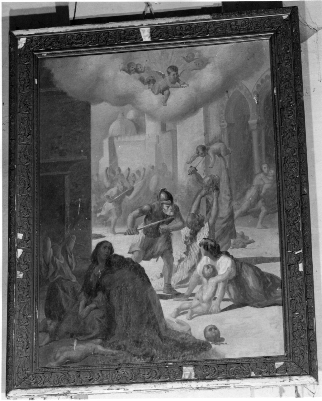 strage degli innocenti (dipinto, opera isolata) - ambito ligure (seconda metà sec. XIX)