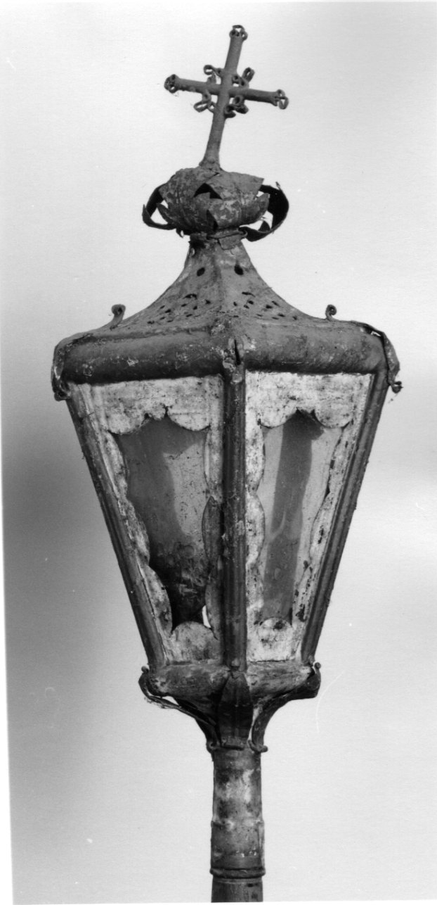 lanterna processionale, serie - ambito ligure (sec. XIX)