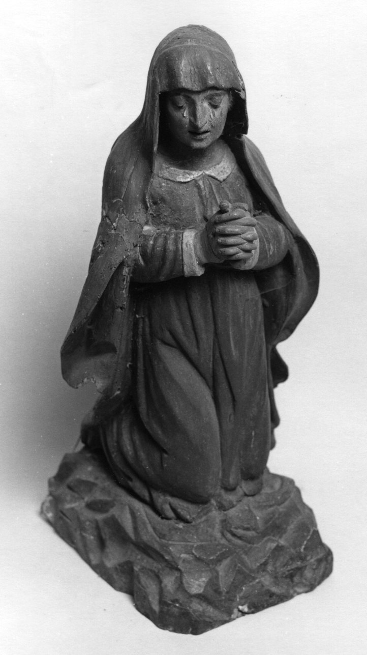 Madonna orante (statua, opera isolata) - ambito genovese (metà sec. XVII)