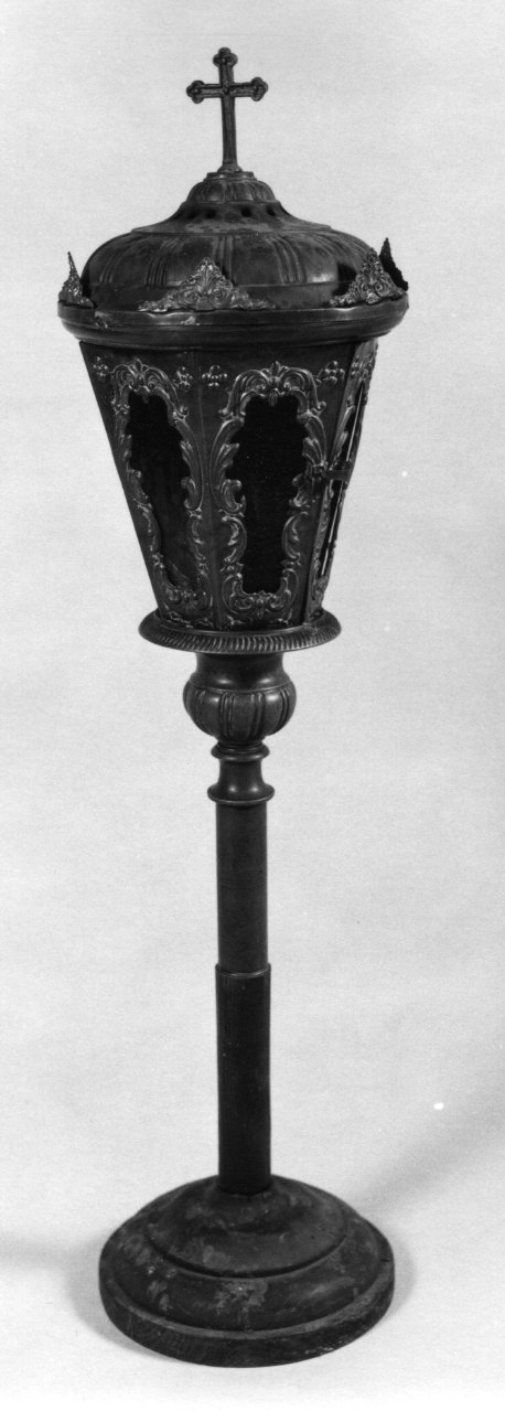 lanterna processionale, serie - ambito genovese (seconda metà sec. XIX)