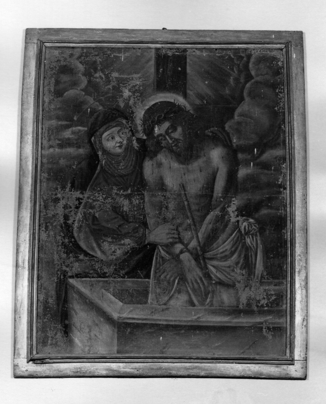 Pietà (dipinto, opera isolata) - ambito ligure-piemontese (metà sec. XVII)