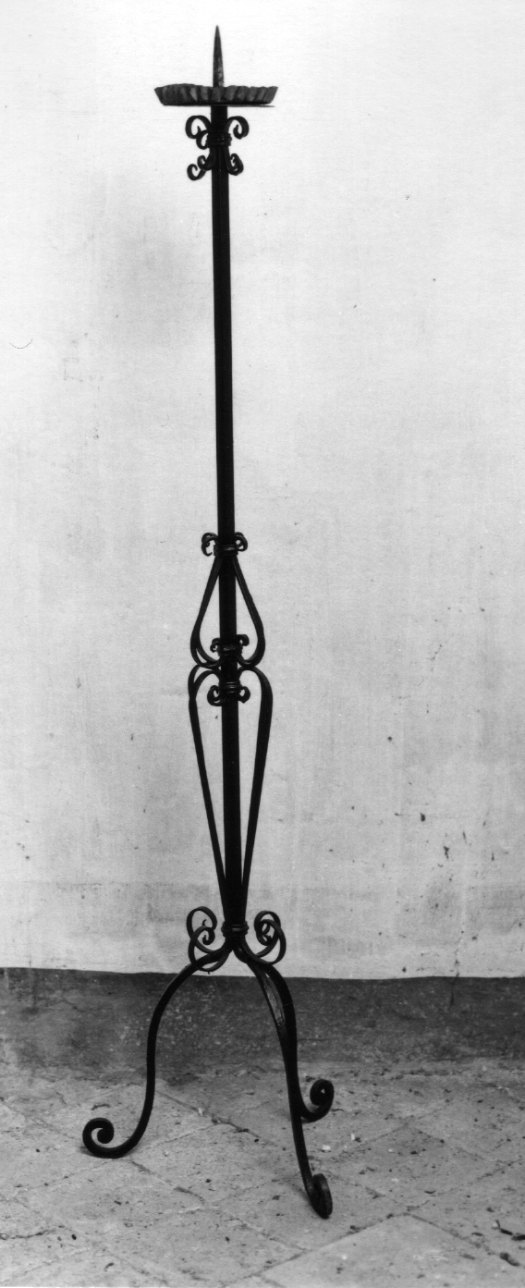 candelabro, serie - ambito ligure-piemontese (fine/inizio secc. XIX/ XX)