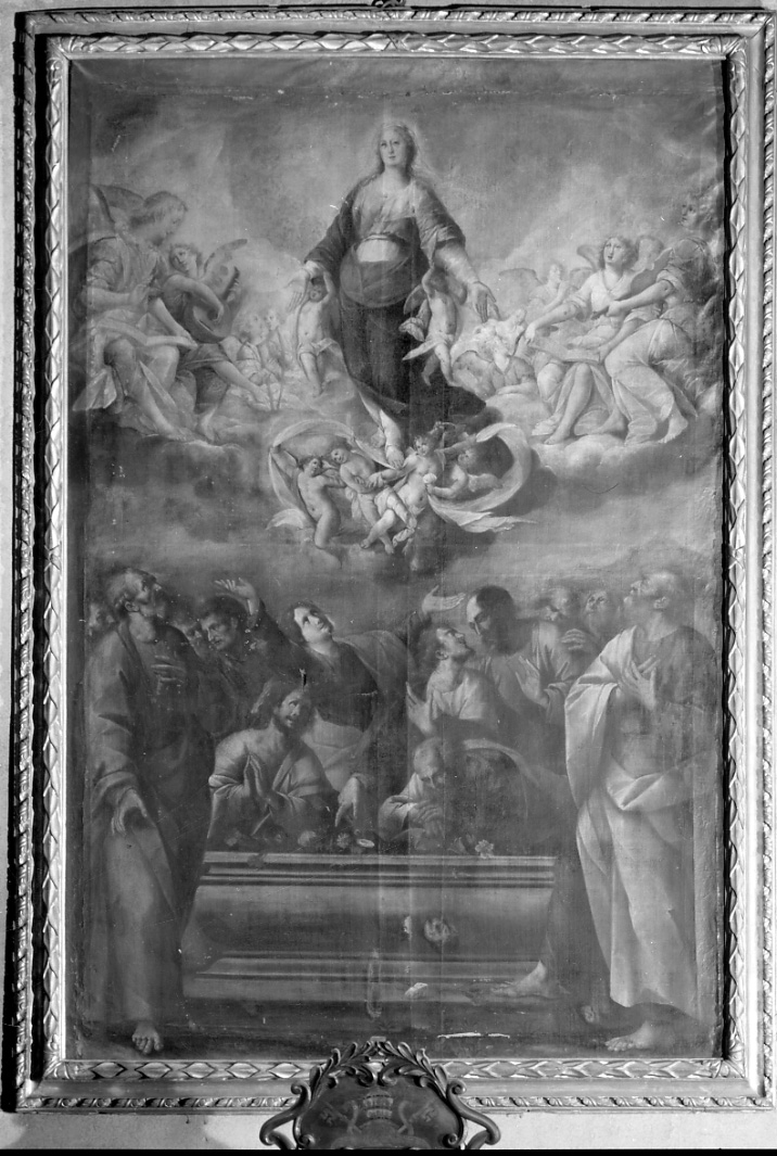 assunzione della Madonna (dipinto, opera isolata) di Della Rovere Giovanni Mauro detto Fiamminghino (fine/inizio secc. XVI/ XVII)