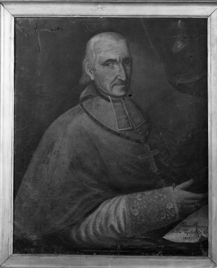 ritratto di Pietro Straneo (dipinto, opera isolata) - ambito tortonese (prima metà sec. XIX)