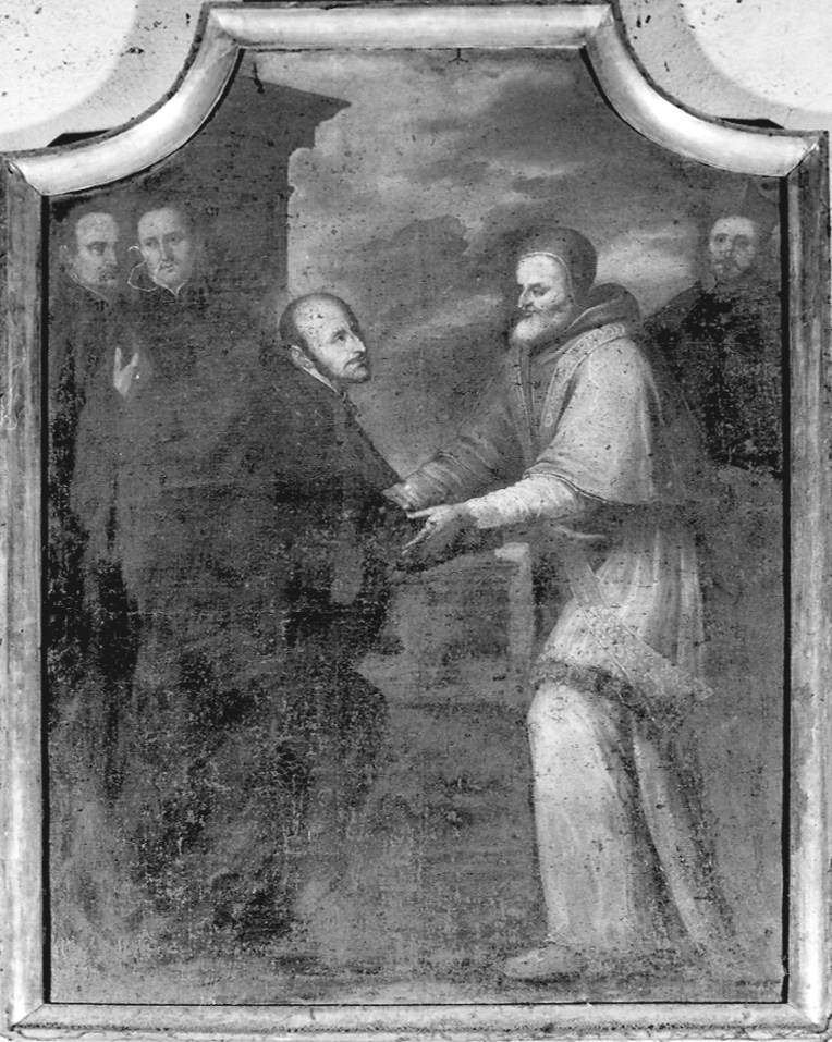San Pio V e San Gerolamo Miani (dipinto, opera isolata) - ambito lombardo-piemontese (seconda metà sec. XVIII)