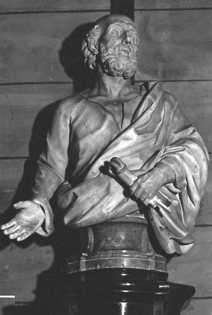 San Paolo Apostolo (busto, opera isolata) - ambito lombardo-piemontese (ultimo quarto sec. XVIII)