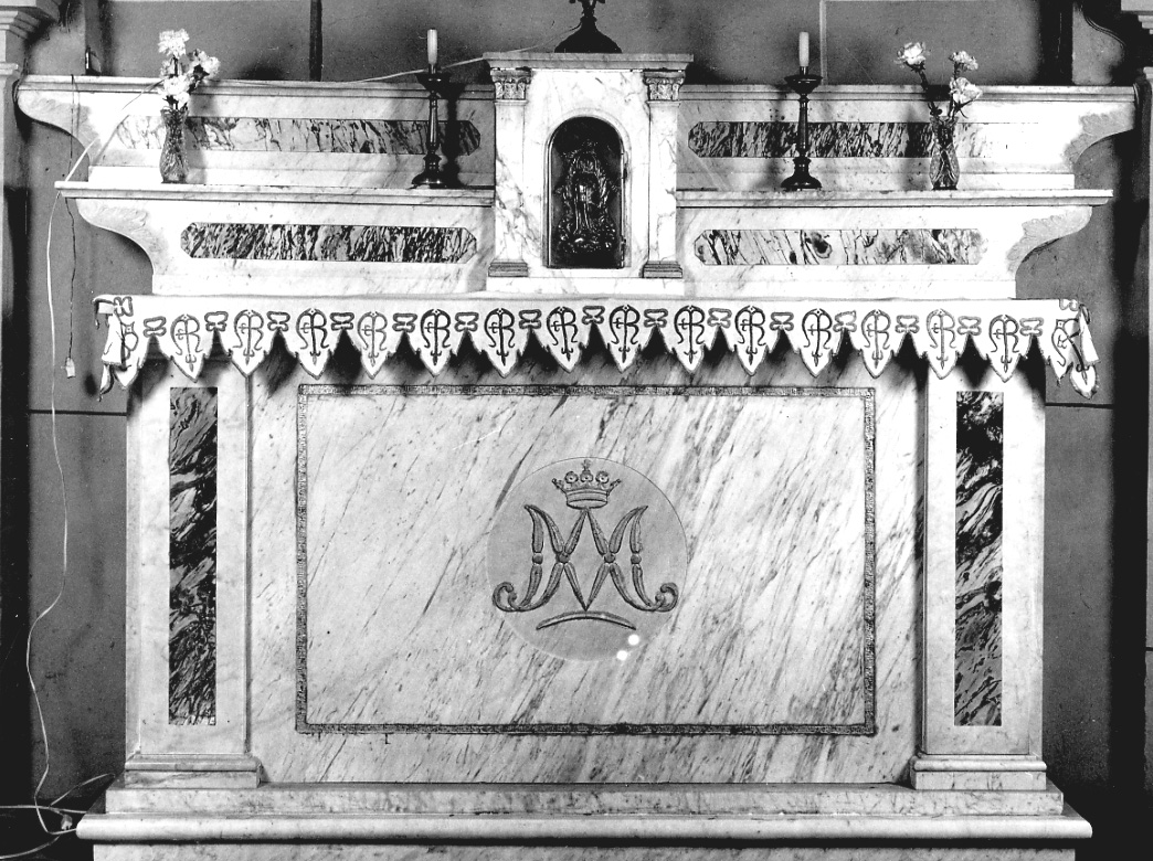 Immacolata Concezione (altare, opera isolata) di Iardini (ultimo quarto sec. XIX)