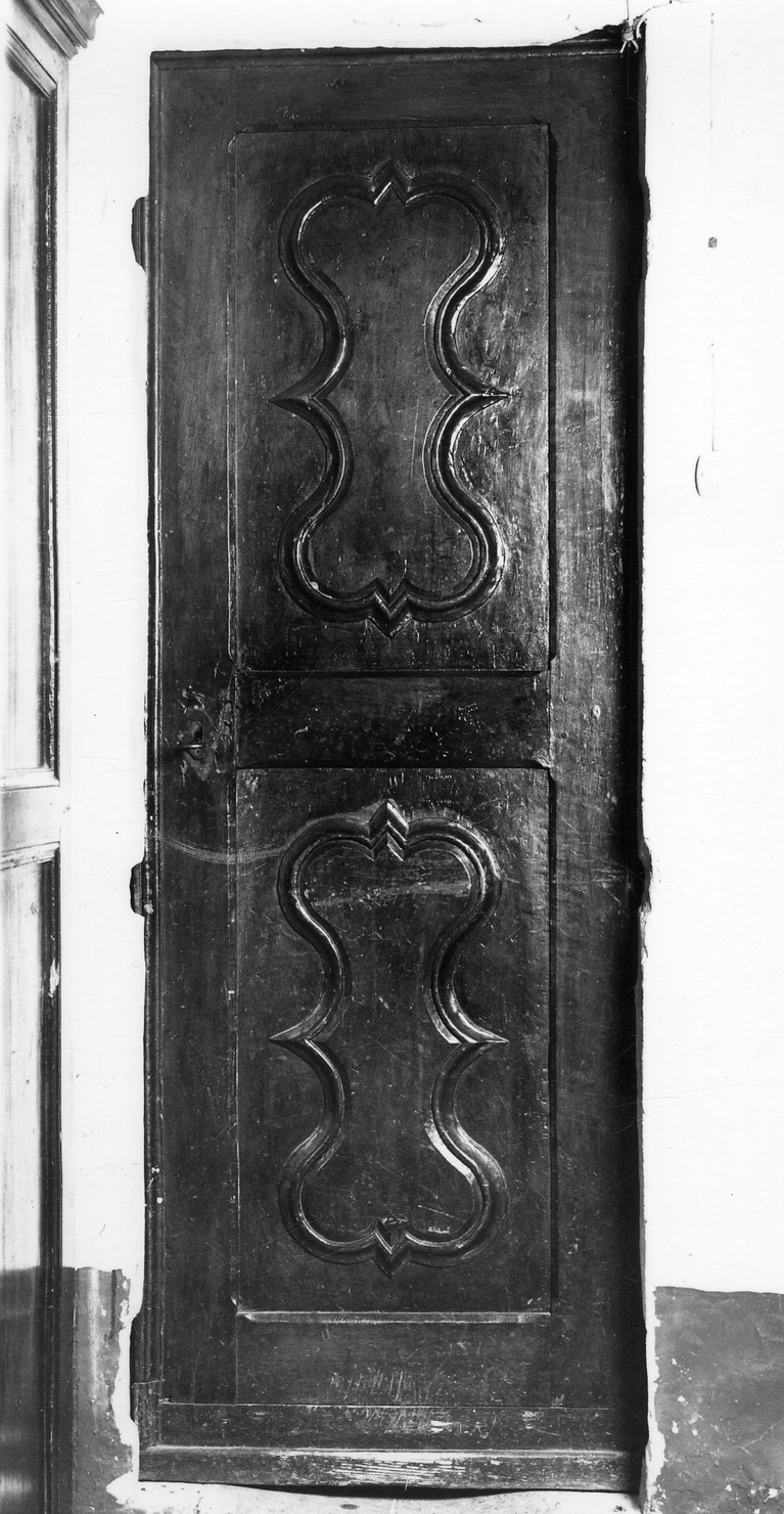 porta, opera isolata - ambito piemontese (metà sec. XVIII)