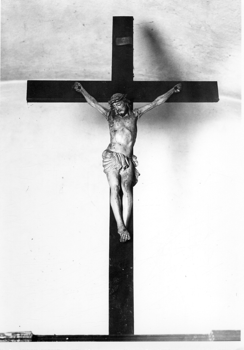Cristo crocifisso dolente (armadio da sacrestia, opera isolata) - ambito piemontese (ultimo quarto sec. XVIII)